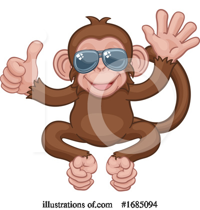 Royalty-Free (RF) Monkey Clipart Illustration by AtStockIllustration - Stock Sample #1685094