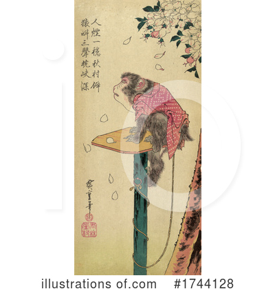 Royalty-Free (RF) Monkey Clipart Illustration by JVPD - Stock Sample #1744128