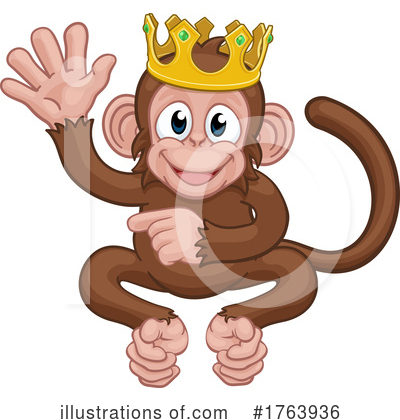 Royalty-Free (RF) Monkey Clipart Illustration by AtStockIllustration - Stock Sample #1763936