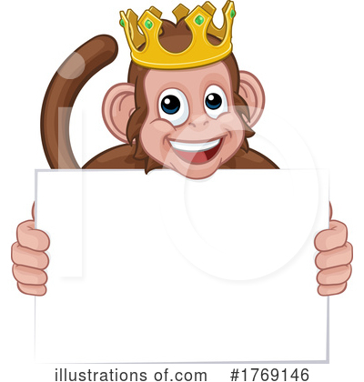 Royalty-Free (RF) Monkey Clipart Illustration by AtStockIllustration - Stock Sample #1769146