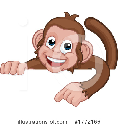 Royalty-Free (RF) Monkey Clipart Illustration by AtStockIllustration - Stock Sample #1772166