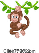 Monkey Clipart #1779092 by AtStockIllustration