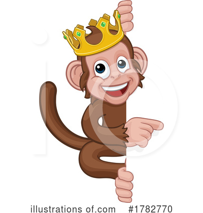 Royalty-Free (RF) Monkey Clipart Illustration by AtStockIllustration - Stock Sample #1782770