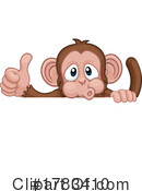 Monkey Clipart #1783410 by AtStockIllustration