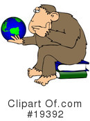 Monkey Clipart #19392 by djart