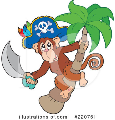 Monkeys Clipart #220761 by visekart
