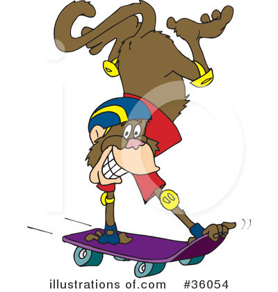 Sports Clipart #36054 by Dennis Holmes Designs