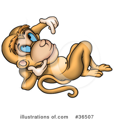 Monkey Clipart #36507 by dero