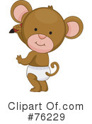 Monkey Clipart #76229 by BNP Design Studio