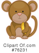 Monkey Clipart #76231 by BNP Design Studio