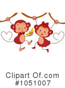 Monkeys Clipart #1051007 by BNP Design Studio