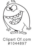 Monster Clipart #1044897 by toonaday