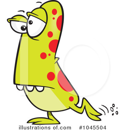 Royalty-Free (RF) Monster Clipart Illustration by toonaday - Stock Sample #1045504