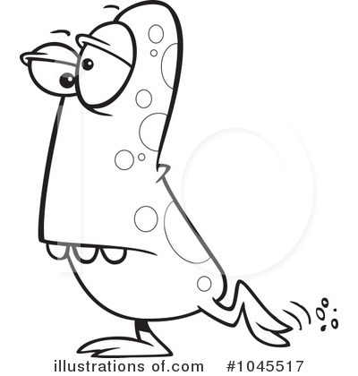 Royalty-Free (RF) Monster Clipart Illustration by toonaday - Stock Sample #1045517
