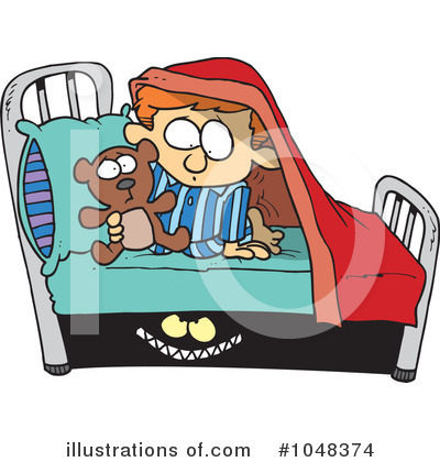Bed Clipart #1048374 by toonaday