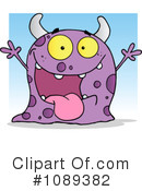 Monster Clipart #1089382 by Hit Toon
