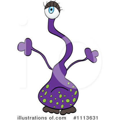 Royalty-Free (RF) Monster Clipart Illustration by Andrei Marincas - Stock Sample #1113631