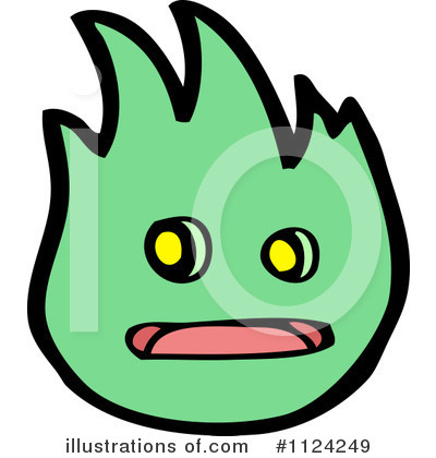 Royalty-Free (RF) Monster Clipart Illustration by lineartestpilot - Stock Sample #1124249