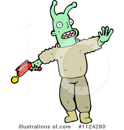Royalty-Free (RF) Monster Clipart Illustration by lineartestpilot - Stock Sample #1124280