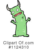 Monster Clipart #1124310 by lineartestpilot