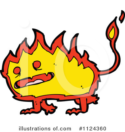Royalty-Free (RF) Monster Clipart Illustration by lineartestpilot - Stock Sample #1124360