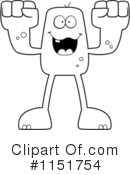 Monster Clipart #1151754 by Cory Thoman