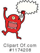 Monster Clipart #1174208 by lineartestpilot