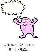 Monster Clipart #1174221 by lineartestpilot