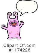 Monster Clipart #1174226 by lineartestpilot