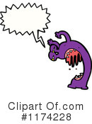 Monster Clipart #1174228 by lineartestpilot