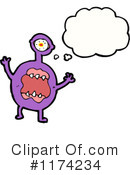 Monster Clipart #1174234 by lineartestpilot