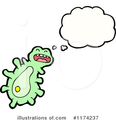 Royalty-Free (RF) Monster Clipart Illustration by lineartestpilot - Stock Sample #1174237