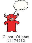 Monster Clipart #1174683 by lineartestpilot