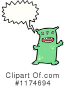 Monster Clipart #1174694 by lineartestpilot