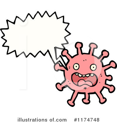 Royalty-Free (RF) Monster Clipart Illustration by lineartestpilot - Stock Sample #1174748