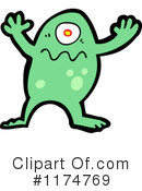 Monster Clipart #1174769 by lineartestpilot