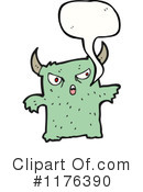 Monster Clipart #1176390 by lineartestpilot