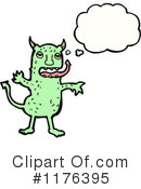 Monster Clipart #1176395 by lineartestpilot