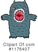 Monster Clipart #1176407 by lineartestpilot