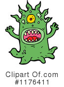 Monster Clipart #1176411 by lineartestpilot