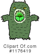 Monster Clipart #1176419 by lineartestpilot