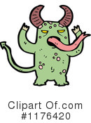 Monster Clipart #1176420 by lineartestpilot