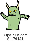 Monster Clipart #1176421 by lineartestpilot