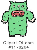 Monster Clipart #1178264 by lineartestpilot