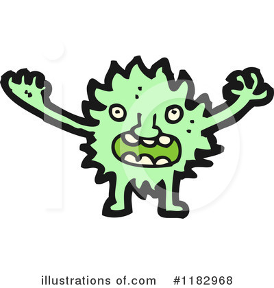 Furry Monster Clipart #1182968 by lineartestpilot