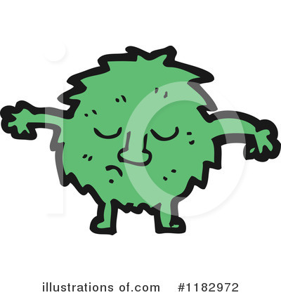 Furry Monster Clipart #1182972 by lineartestpilot