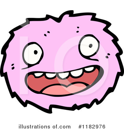 Furry Monster Clipart #1182976 by lineartestpilot