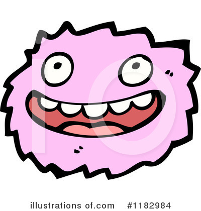 Furry Monster Clipart #1182984 by lineartestpilot