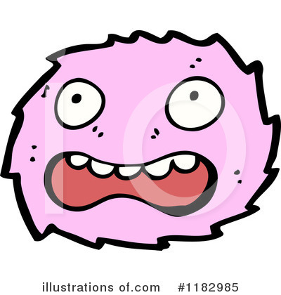 Furry Monster Clipart #1182985 by lineartestpilot