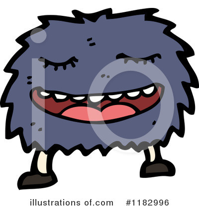 Furry Monster Clipart #1182996 by lineartestpilot